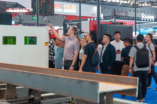 NS-12020H 型鋼激光二次加工自動(dòng)化線首發(fā)成功，火爆熱銷！
