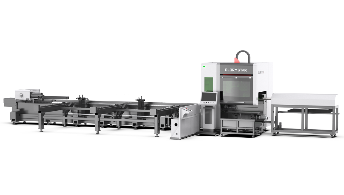 NS 全能型雙卡盤激光切管機(jī)